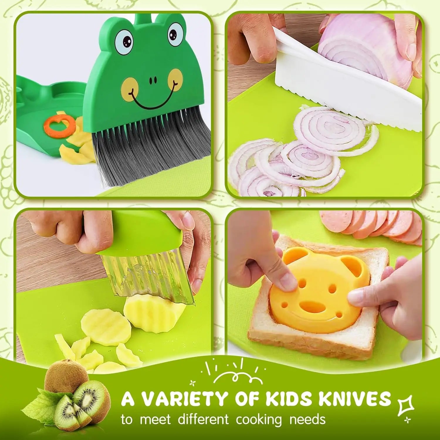 🐸 Set “Petit Chef Fun” – Jeu de Cuisine Éducatif et Amusant ✨