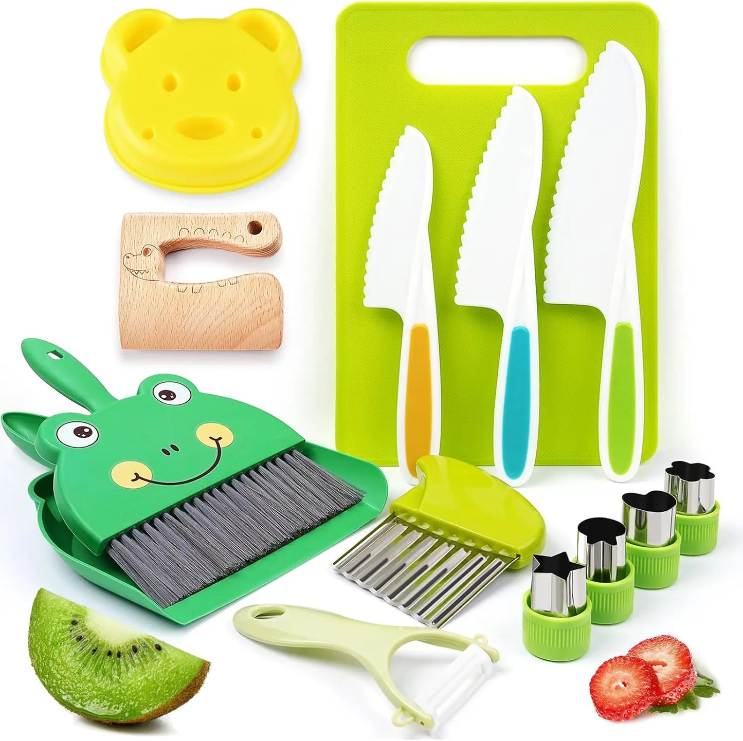 🐸 Set “Petit Chef Fun” – Jeu de Cuisine Éducatif et Amusant ✨