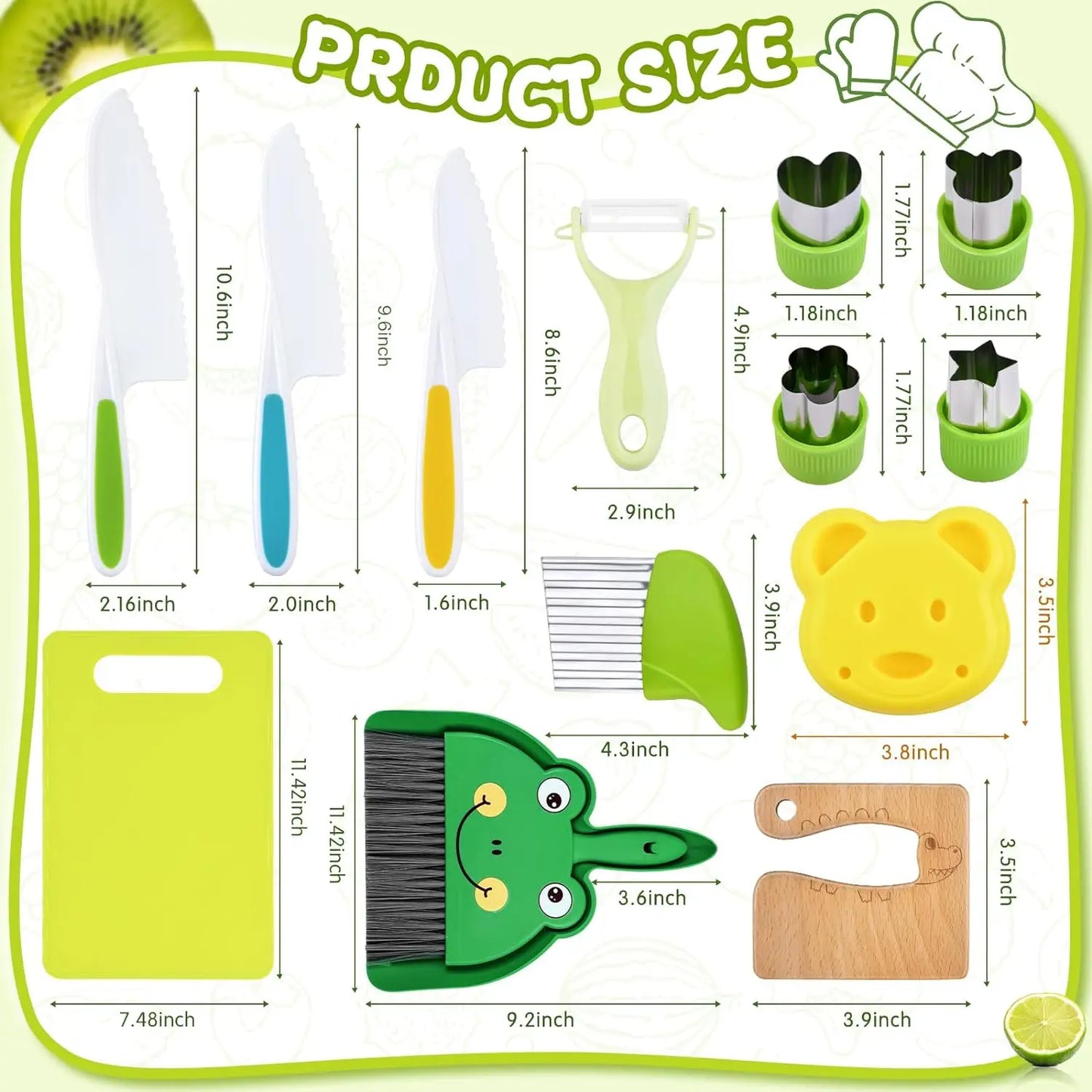 🐸 Set “Petit Chef Fun” – Jeu de Cuisine Éducatif et Amusant ✨